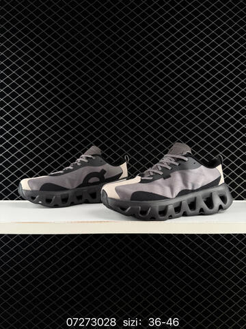 On Cloudsurfer 3 Helion Superfoam Grey Black Beige 36-46 Running Shoe Running Sneakers - Unisex (BS-84977)