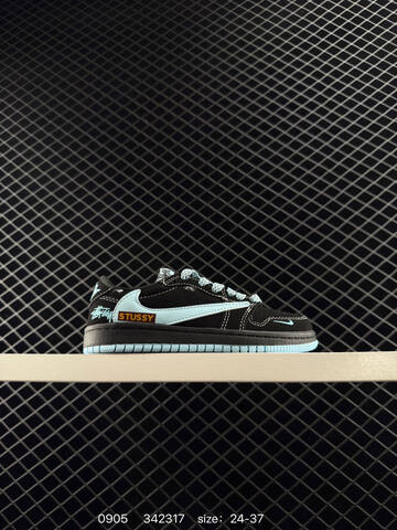 Jordan Air Jordan 1 Low Travis Scott Fragment Dark Brown Black White Cream 24-37 Sneaker - Women's (BS-80764)