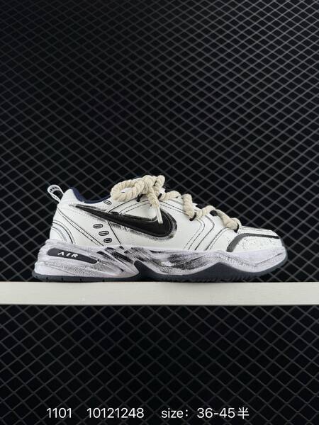 Nike Air Monarch IV White Black Navy EU 36-45 5 casual lifestyle