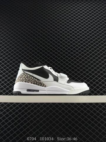 Jordan Air Jordan Legacy 312 Low White Black Beige EU 36-46 Basketball Shoe - Unisex (BS-81105)