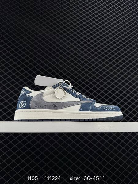 Nike SB Dunk Low White Black Green Gucci EU 36-45 5 skate lifestyle