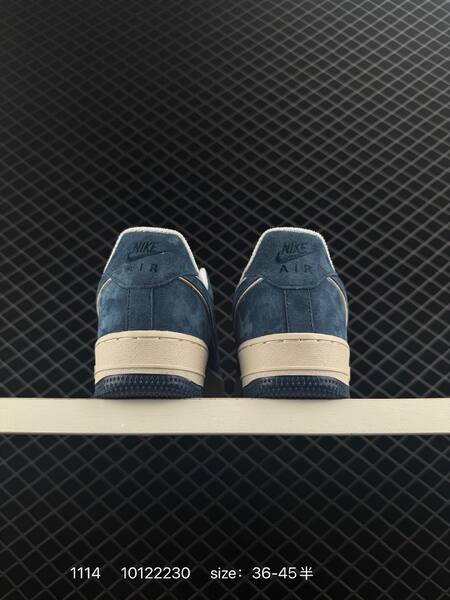 Nike Air Force 1 blue cream 36-45 5 lifestyle