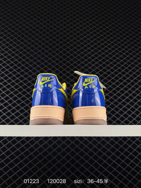 Nike Air Force 1 Mid 07 yellow and blue 36-45 lifestyle