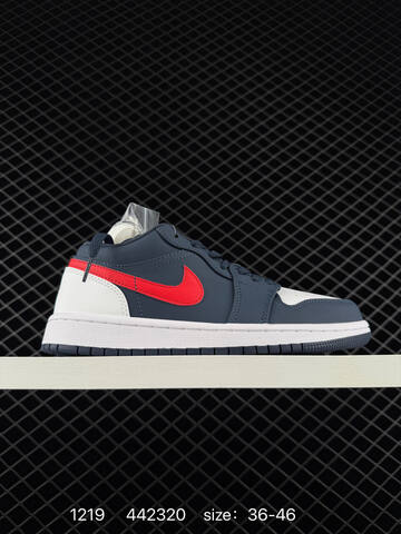 Jordan Air Jordan 1 Low White University Blue Black Light Pink EU 36-46 Sneaker - Unisex (BS-80026)