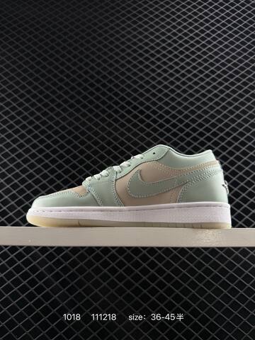 Jordan Air Jordan 1 Low SE Seafoam Seafoam Light Beige White Cream EU 36-45 Sneaker - Unisex (BS-80486)