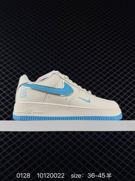 Nike Air Force 1 07 Low black cream monogram EU 36-45 lifestyle