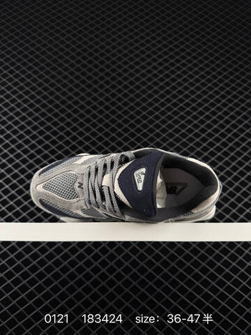 New Balance 9060 Grey Navy Off White Black EU 36-47 Sneaker - Unisex (BS-82369)