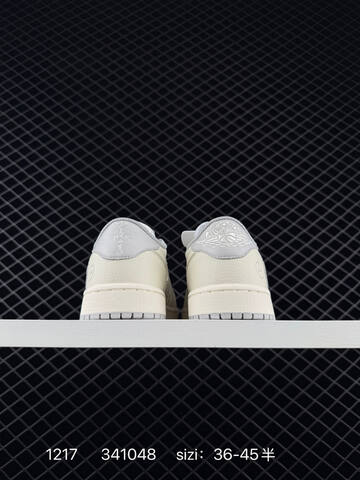 Jordan Fragment Design x Travis Scott x Air Jordan 1 Low Off White Light Grey EU 36-45 Sneaker - Unisex (BS-80039)