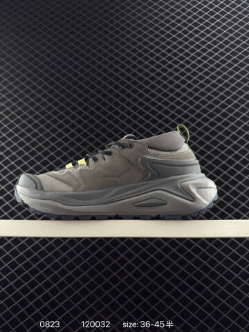 HOKA ONE ONE Kaha 3 Low GTX Grey Black Yellow EU 36-45 Trail Shoe Trail Running Sneakers - Unisex (BS-86475)