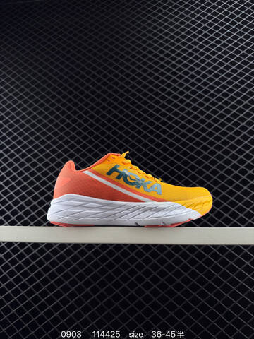 HOKA ONE ONE ROCKET X Red White Black EU 36-45 Running Shoe Running Sneakers - Unisex (BS-86464)