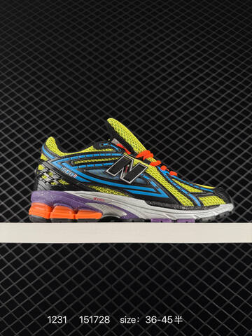 New Balance 1906R Neon Yellow Black Blue Orange Purple EU 36-45 Running Shoe - Unisex (BS-82427)