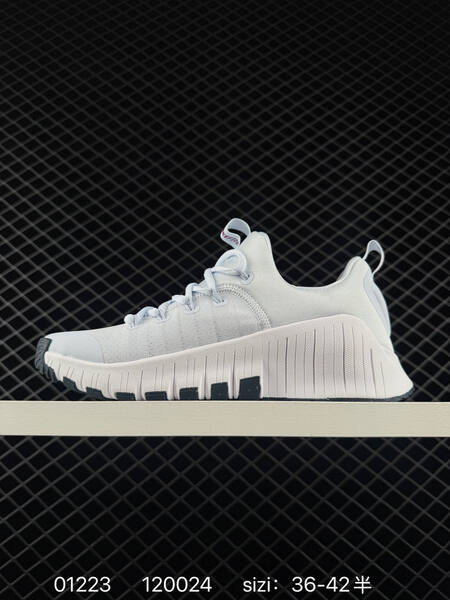 Nike Free Metcon 6 white grey with black and pink accents 36-42 5 training lifestyle
