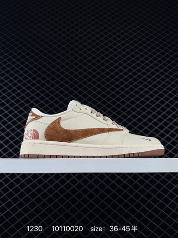 Jordan Air Jordan 1 Low Travis Scott Custom White Grey Black Yellow Red EU 36-45 Sneaker - Unisex (BS-79942)