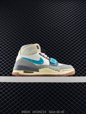 Jordan Air Jordan Legacy 312 White Purple Yellow Gray Black EU 36-45 Basketball Shoe - Unisex (BS-81271)