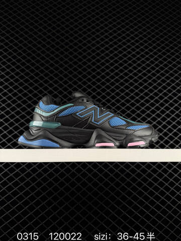 New Balance 9060 Purple Black White Grey Pink EU 36-45 Sneaker - Unisex (BS-82303)