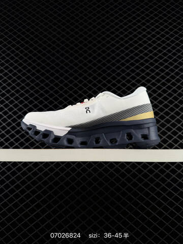 On Cloudmonster 2 White Navy Gold EU 36-45 Running Shoe Running Sneakers - Unisex (BS-85085)