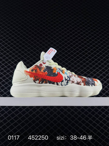 Other Nike Swoosh cream white with red swoosh and lifestyle