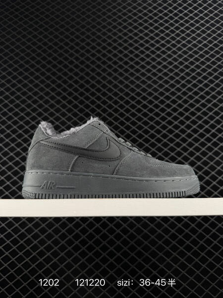 Nike Air Force 1 Low Grey Black EU 36-45 5 lifestyle