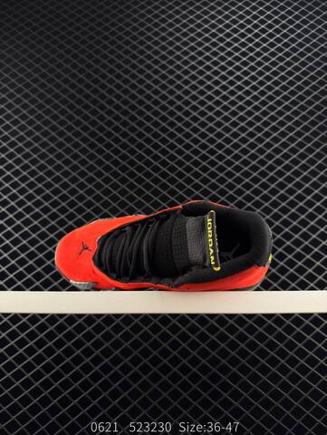 Jordan Air Jordan 14 Retro IF5015-600 Red Black Yellow Silver EU 36-47 Basketball Shoe - Unisex (BS-81168)