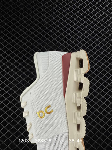 On Cloud 6 Helion Superfoam White Cream Burgundy Gold EU 36-45 Running Shoe Running Sneakers - Unisex (BS-85449)