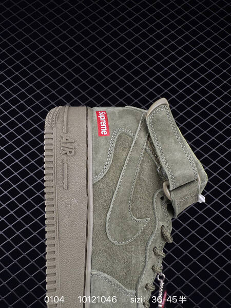 Nike Air Force 1 07 Supreme olive green 36-45 lifestyle