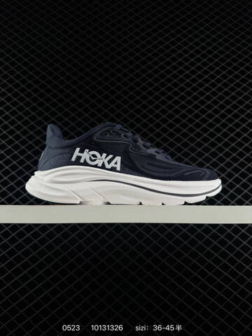 HOKA ONE ONE Clifton 9 Light Mint Green White Black Pale Yellow EU 36-45 Running Shoe Running Sneakers - Unisex (BS-86225)