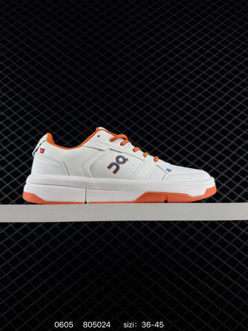 On THE ROGER CH White Blue Orange EU 36-45 Sneaker Casual Sneakers - Unisex (BS-85198)