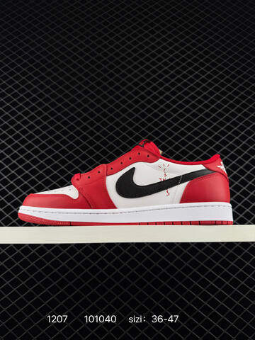 Jordan Air Jordan 1 Low OG SP White Red Black EU 36-47 Sneaker - Unisex (BS-80095)
