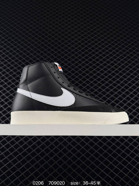 Nike Blazer Mid 77 Vintage Black White Sail EU 36-45 casual lifestyle
