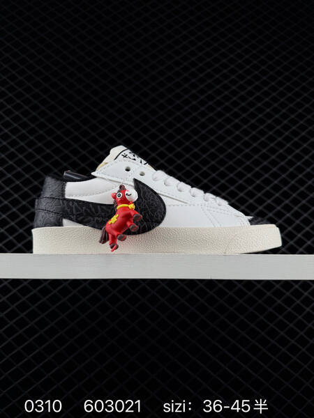 Nike Blazer Low 77 Jumbo White Red Black EU 36-45 casual lifestyle