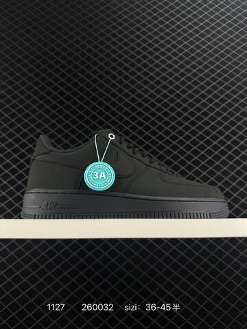 Nike Air Force 1 07 Low Black EU 36-45 Lifestyle - Unisex (BS-73968)