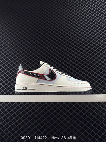 Nike Air Force 1 White Black Gum EU 36-45 Sneaker - Unisex (BS-80596)