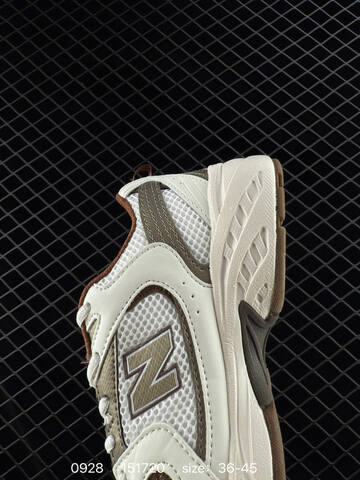 New Balance 530 white brown metallic gold beige EU 36-45 sneaker