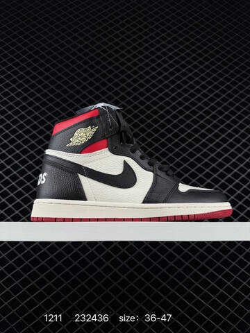 Jordan Air Jordan 1 Retro High OG 555088 115 Light Grey Black White EU 36-47 Basketball Shoe - Unisex (BS-80079)