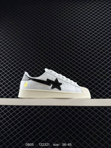 Bape x Adidas Superstar JR2702 36 45 122321 105 Lifestyle - Unisex (BS-78051)