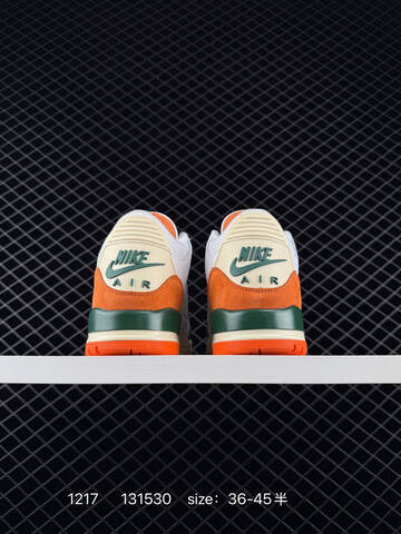 Jordan Air Jordan 3 Retro SE White Orange Green Cream EU 36-45 Basketball Shoe - Unisex (BS-80041)