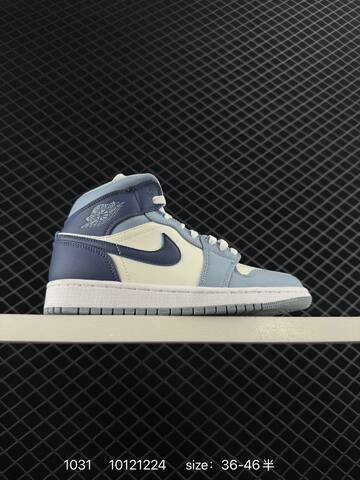 NIKE Air Jordan 1 Retro Mid AIR JORDAN CK6587-100 36 36 5 37 5 38 38 5 39 40 Lifestyle - Unisex (BS-80387)