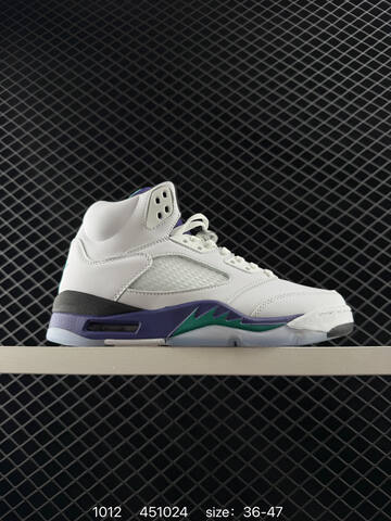 Jordan Air Jordan 5 Retro High HQ7978-101 White Red Black Blue EU 36-47 Basketball Shoe - Unisex (BS-80531)