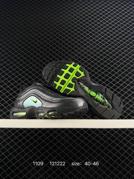 Nike Air Max 97 black white neon green EU 40-46 lifestyle