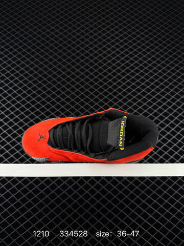 Jordan Air Jordan 14 Red Black Silver Yellow EU 36-47 Basketball Shoe - Unisex (BS-80084)