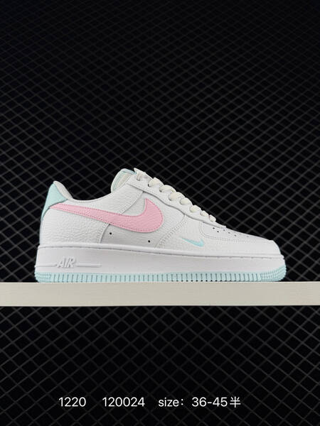 Nike Air Force 1 07 Low white burgundy EU 36-45 lifestyle
