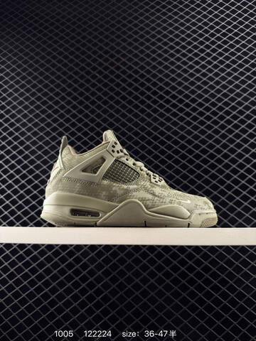 Jordan Air Jordan 4 Retro HF4340-800 Olive Green Beige White EU 36-47 Basketball Shoe - Unisex (BS-80571)