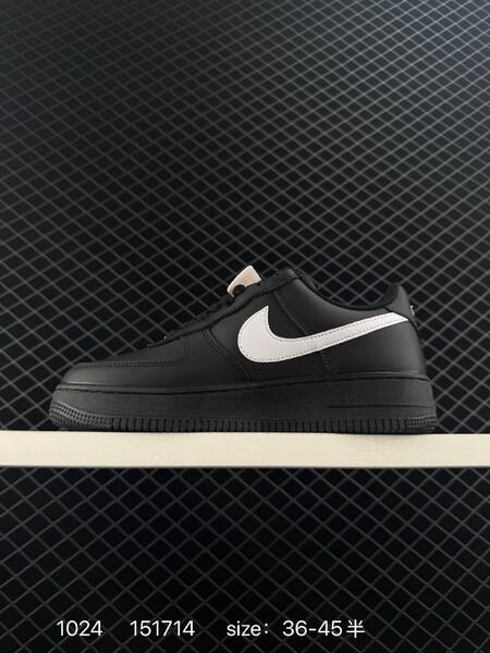 Nike Air Force 1 07 Black White EU 36-45 5 lifestyle