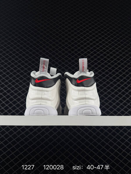 Nike Foamposite One White Black Red EU 40-47 5 basketball lifestyle