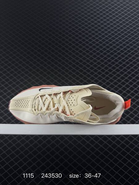 Nike AVA Rover light gray off-white with orange accents 36-47 running lifestyle