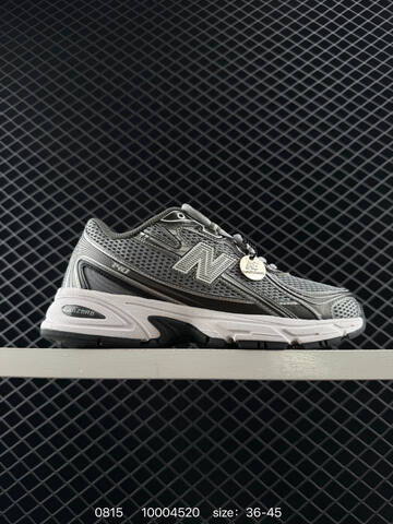 New Balance 740 white red silver black