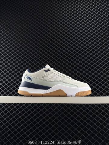 Jordan Flight Court Light Grey Navy White Gum EU 36-46 Sneaker - Unisex (BS-81239)