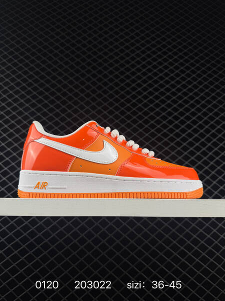 Nike Air Force 1 07 Low orange white EU 36-45 lifestyle