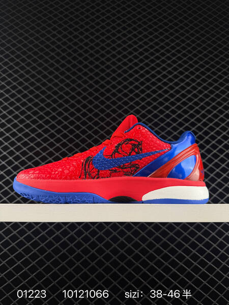 Nike Kobe 6 red blue white 38-46 basketball lifestyle
