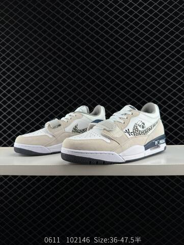 Jordan Air Jordan Legacy 312 White Beige Navy Black EU 36-47 5 Basketball Shoe - Unisex (BS-81223)